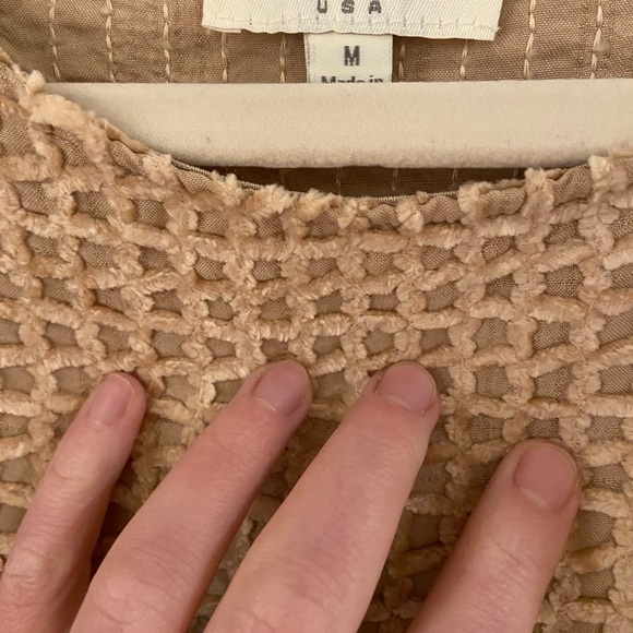 Women's bubble sleeve top - Picture 3 of 6